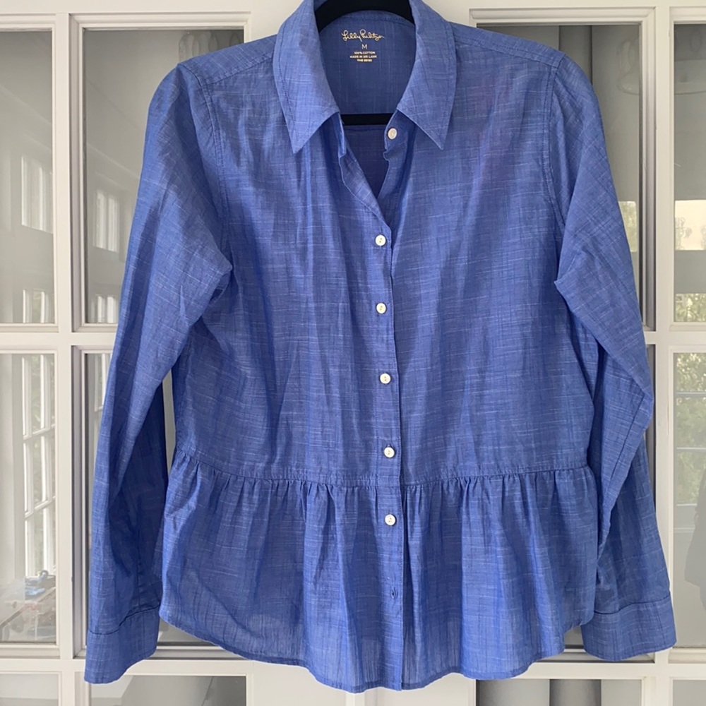 Lilly Pulitzer Button Down Blouse